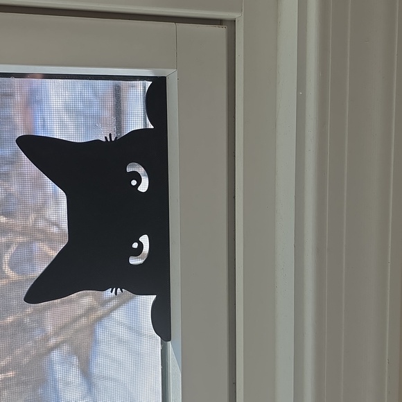 Other - Black Cat Silhouette Wall Decor